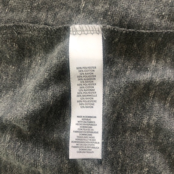 🌼 Alternative Lightweight Jersey Rib Sleeve Open Cardigan in Eco Grey S NEW - Picture 8 of 9